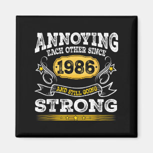 Sedan 1986, Bröllop-årsdagen Magnet