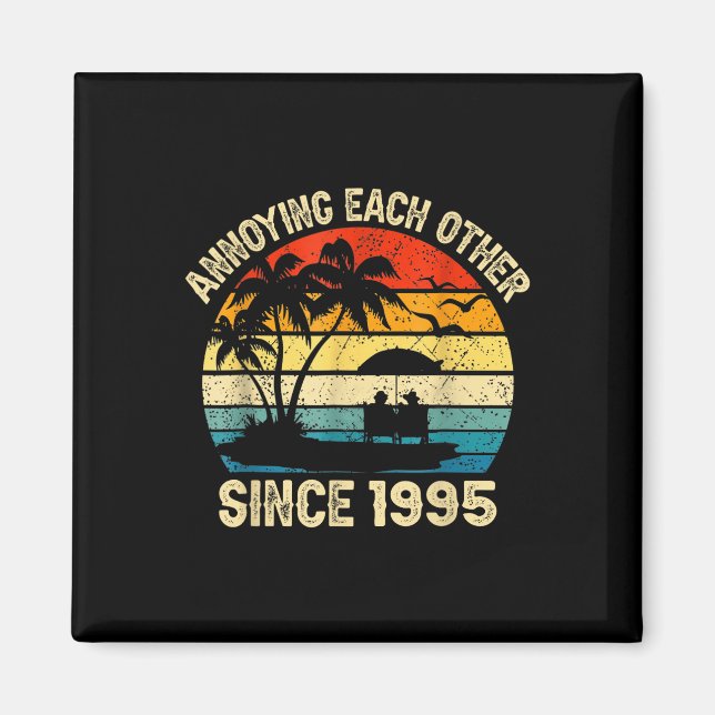 Sedan 1995, Bröllop-årsdagen Magnet (Framsidan)