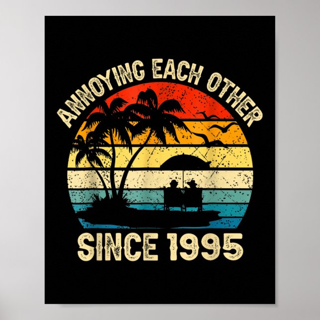 Sedan 1995, Bröllop-årsdagen Poster (Framsidan)