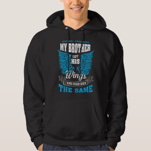 Sedan dagen har min bror Har Vingar aldrig varit Hoodie