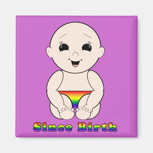 Sedan födelsen 3r magnet (Framsidan)