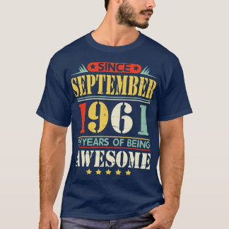 Sedan september 1961 är Grattis på födelsedagen 59 T Shirt