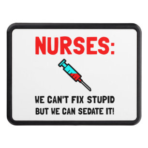 Sedda sjuksköterskor skydd för dragkrok