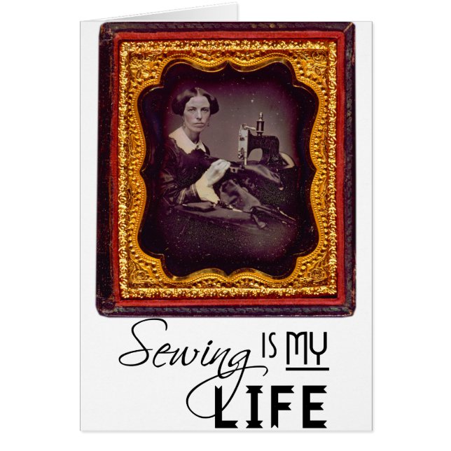 Seden är mitt liv hälsningskort (Framsidan)