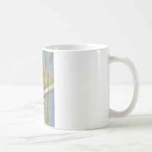 Sedge-gräs och Dragonfly Kaffemugg