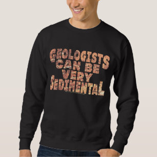 "Sedimental" geologer Långärmad Tröja