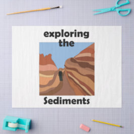 Sedimentär Bergart Utforska Sedimenten Vandrare