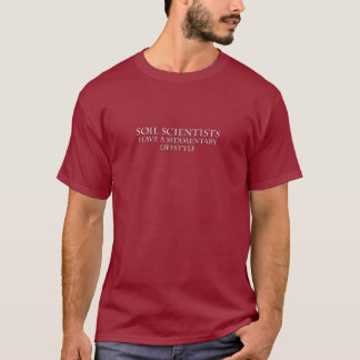 Sedimentär livsstil t-shirt