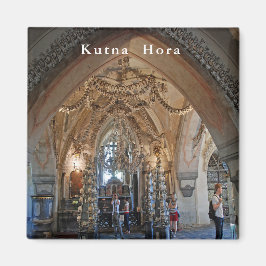 Sedlec eller Alla Saints kyrka. Magnet