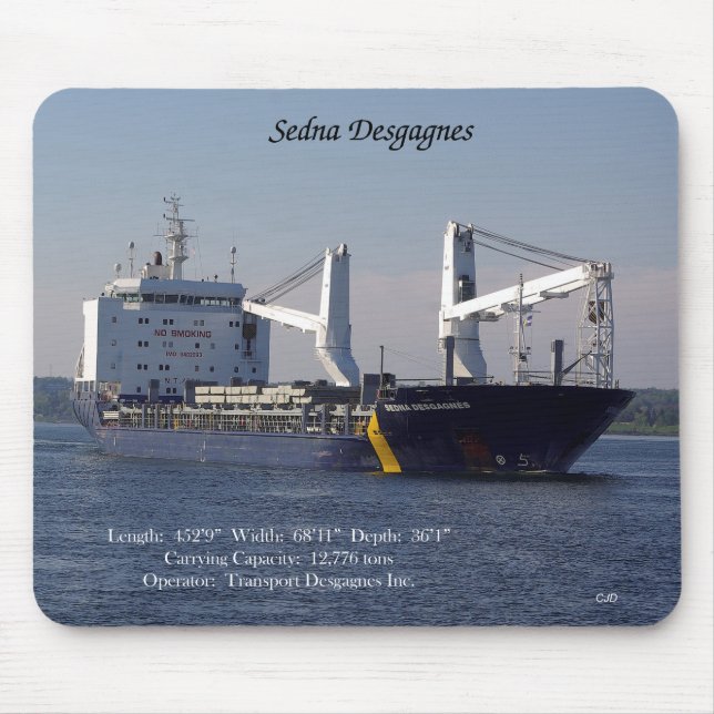 Sedna Desgagnes mousepad Musmatta (Framsidan)
