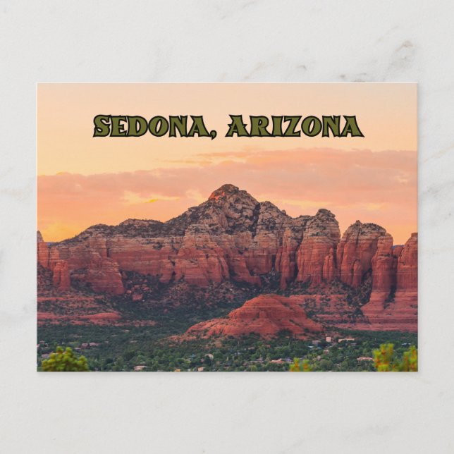 Sedona Arizon Souvenir-vykort Vykort (Framsida)