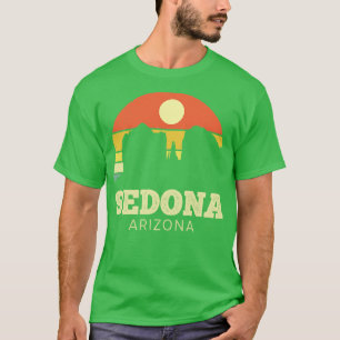 Sedona Arizon Vintage Sunset T Shirt