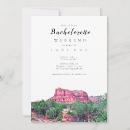 Sedona Arizona Bachelorette-partiets inbjudan