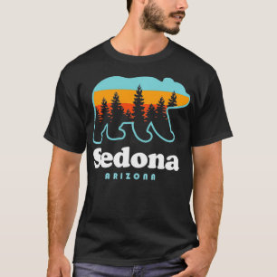 Sedona Arizona Bear Sunset Träd Pullover T Shirt