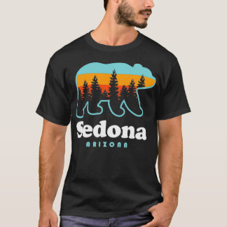 Sedona Arizona Bear Sunset Träd Pullover T Shirt