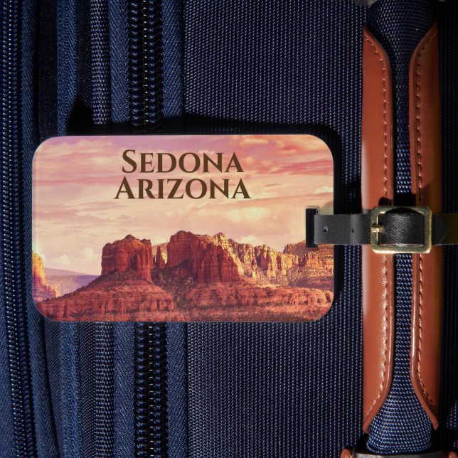 Sedona Arizona Desert Photo Ligcape Bagagebricka (Framsida Insitu 4)