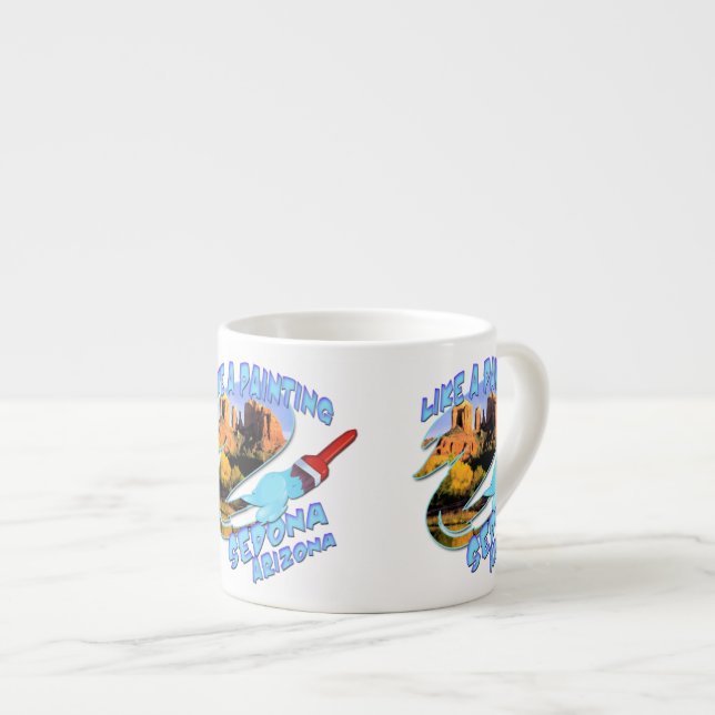 Sedona Arizona Espressomugg (Framsida höger)