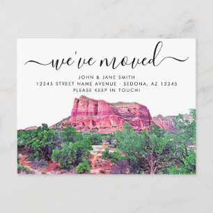 Sedona Arizona Flyttnings Annonserings vykort