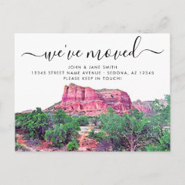 Sedona Arizona Flyttnings Annonserings vykort