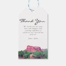 Sedona Arizona Gift Märkre Presentetikett