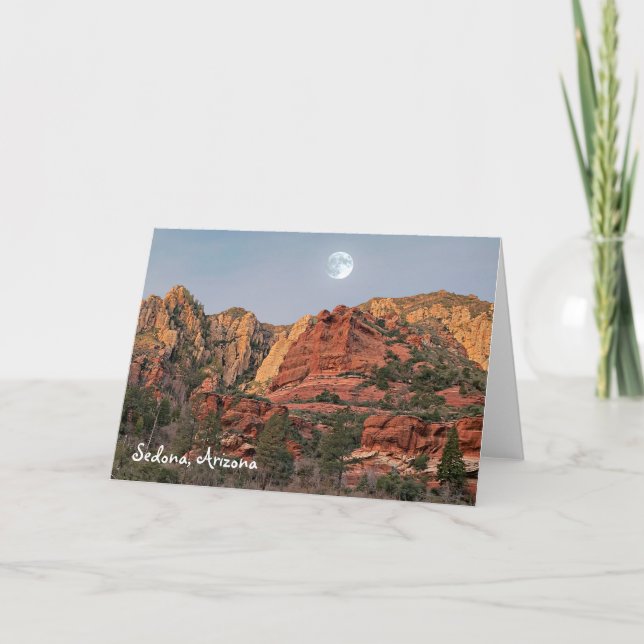 Sedona, Arizona Greeting Card Kort (Framsida)