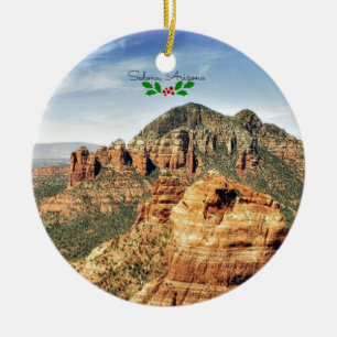 Sedona, Arizona (Julgruset) Julgransprydnad Keramik