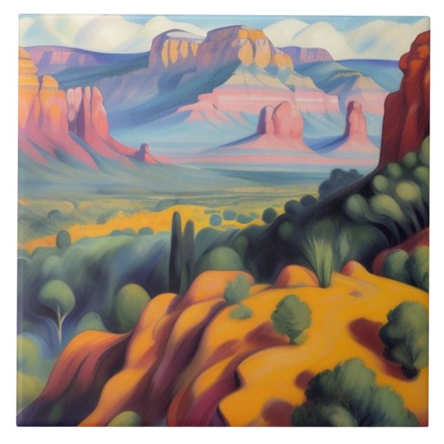 Sedona, Arizona Kakelplatta (Framsidan)