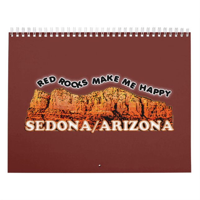 Sedona, Arizona Kalender (Omslag)