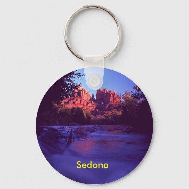 Sedona, Arizona Keychain Nyckelring (Framsida)