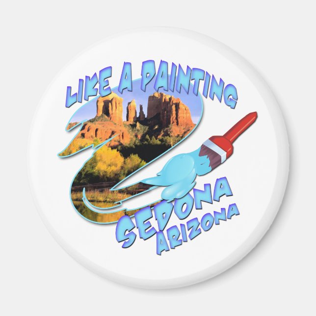 Sedona Arizona Magnet (Framsidan)