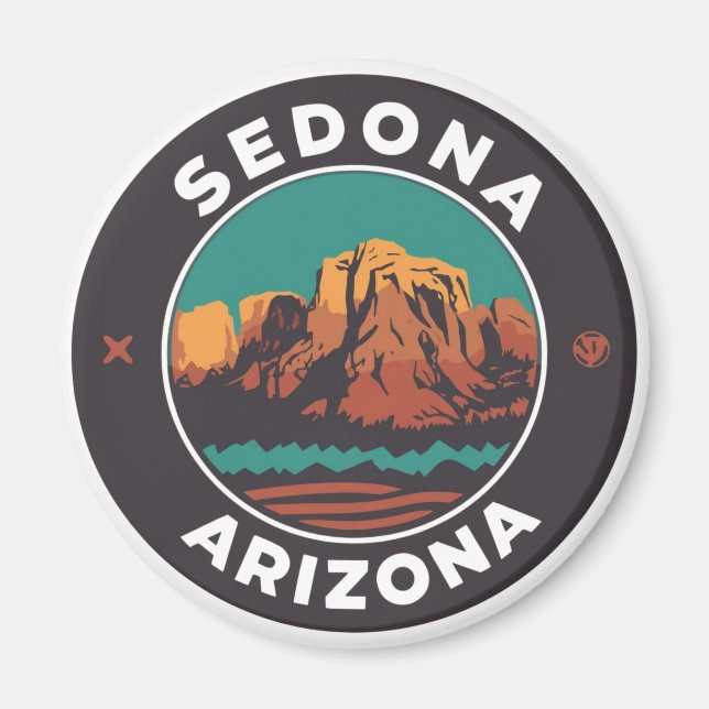 Sedona Arizona Magnet (Framsidan)