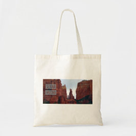 Sedona Arizona Mountains Travel Poster Tygkasse