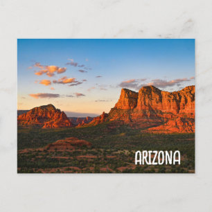 Sedona Arizona Mountains Vykort