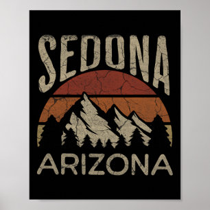 Sedona Arizona Natur Vandring Utomhus Poster