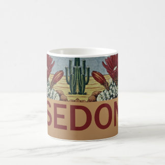 Sedona Arizona och kaktus Kaffemugg