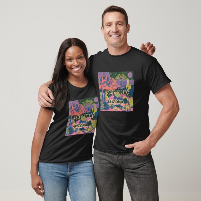 Sedona Arizona Öken Grafisk T-Shirt (Unisex)
