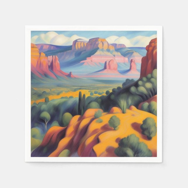 Sedona, Arizona Pappersservett (Framsidan)