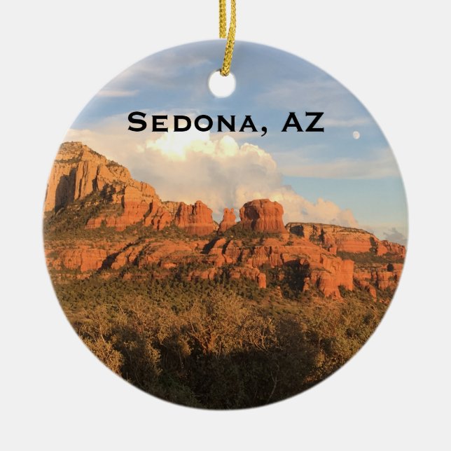 Sedona Arizona Red Sten Landcape Ornament (Framsidan)