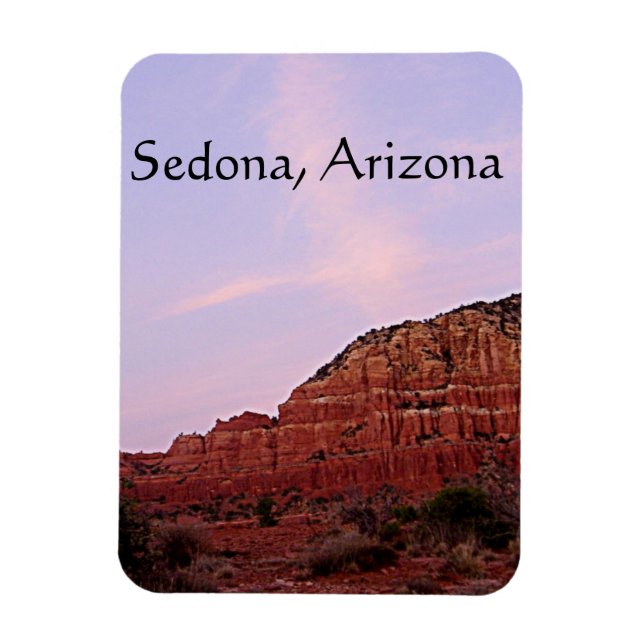 Sedona, Arizona red sten Magnet (Vertikal)