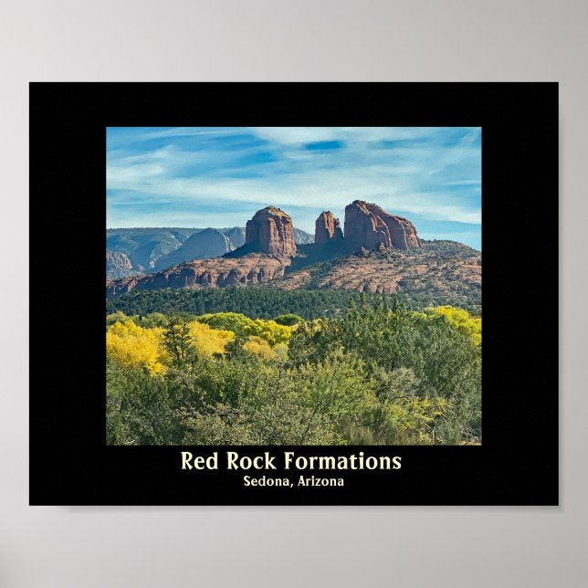 Sedona Arizona Red Sten Poster (Framsidan)