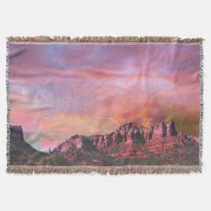SEDONA ARIZONA Red Sten Sunset Granduer Filt