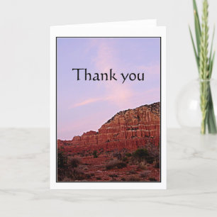 Sedona Arizona red sten, tack Kort