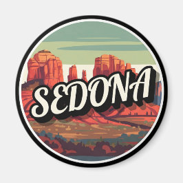 Sedona Arizona Red Sten Travel Magnet