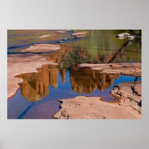 Sedona Arizona reflexioner 4021 Poster