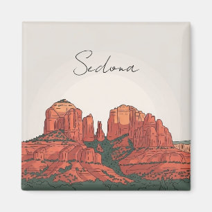 Sedona Arizona Resemål Magnet