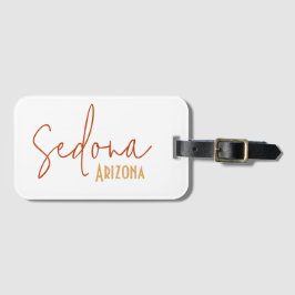 Sedona Arizona souvenir-resa-gåva Bagagebricka