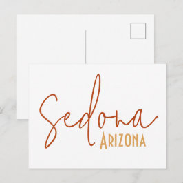 Sedona Arizona souvenir-resa-gåva Vykort