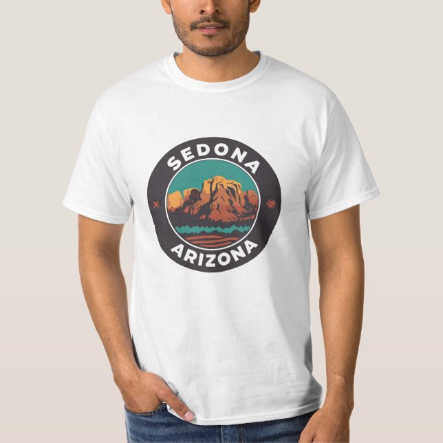 Sedona Arizona  T Shirt (Framsida)