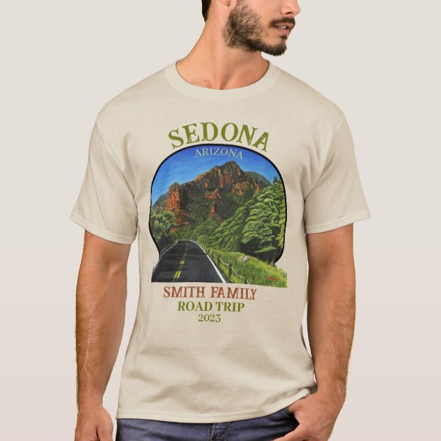 Sedona Arizona T-Shirt (Framsida)