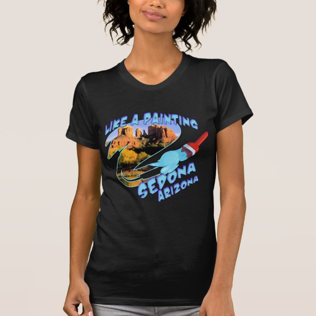 Sedona Arizona T Shirt (Framsida)